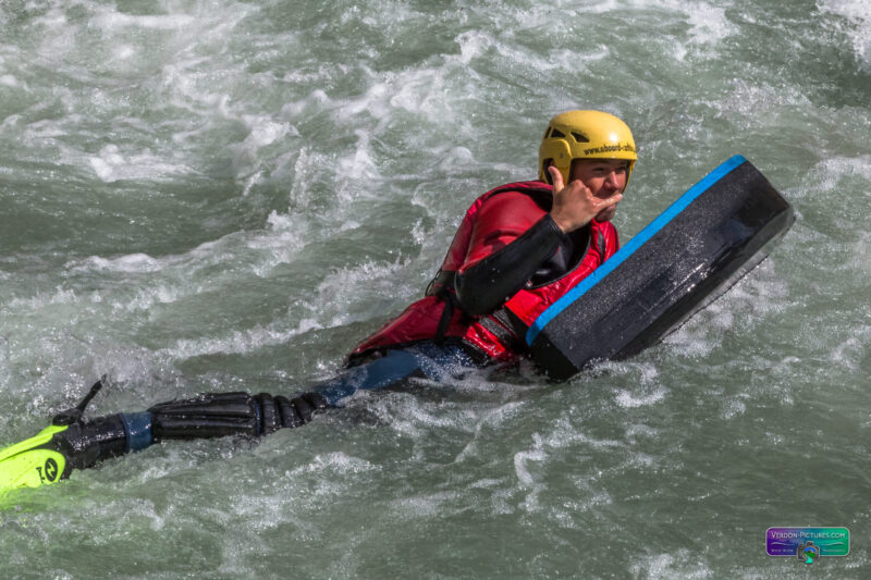 Hydrospeed - Activité aux Gorges du Verdon avec Aboard Rafting